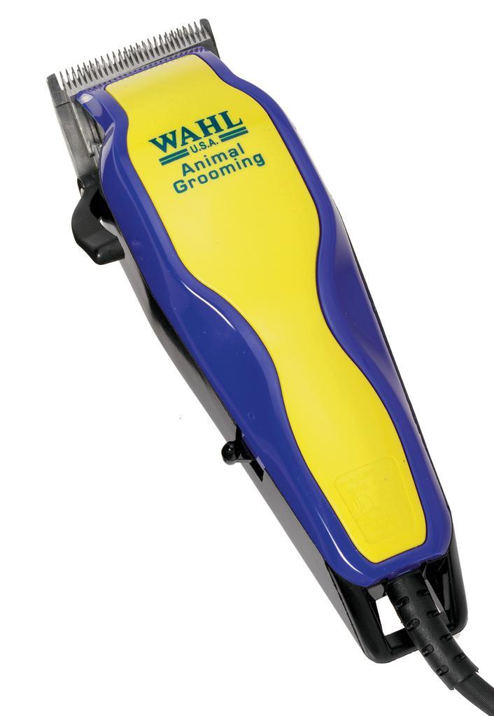 Wahl Multi Cut Mains Dog Clipper Set & Instructional DVD Blue / Yellow