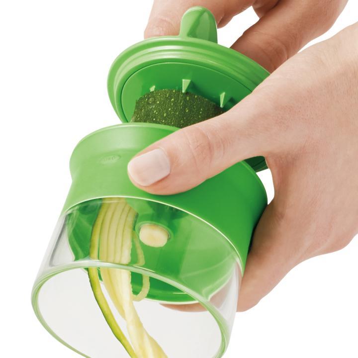 OXO Good Grips Hand Held Spiralizer Green OXO Amazon.co.uk Kitchen