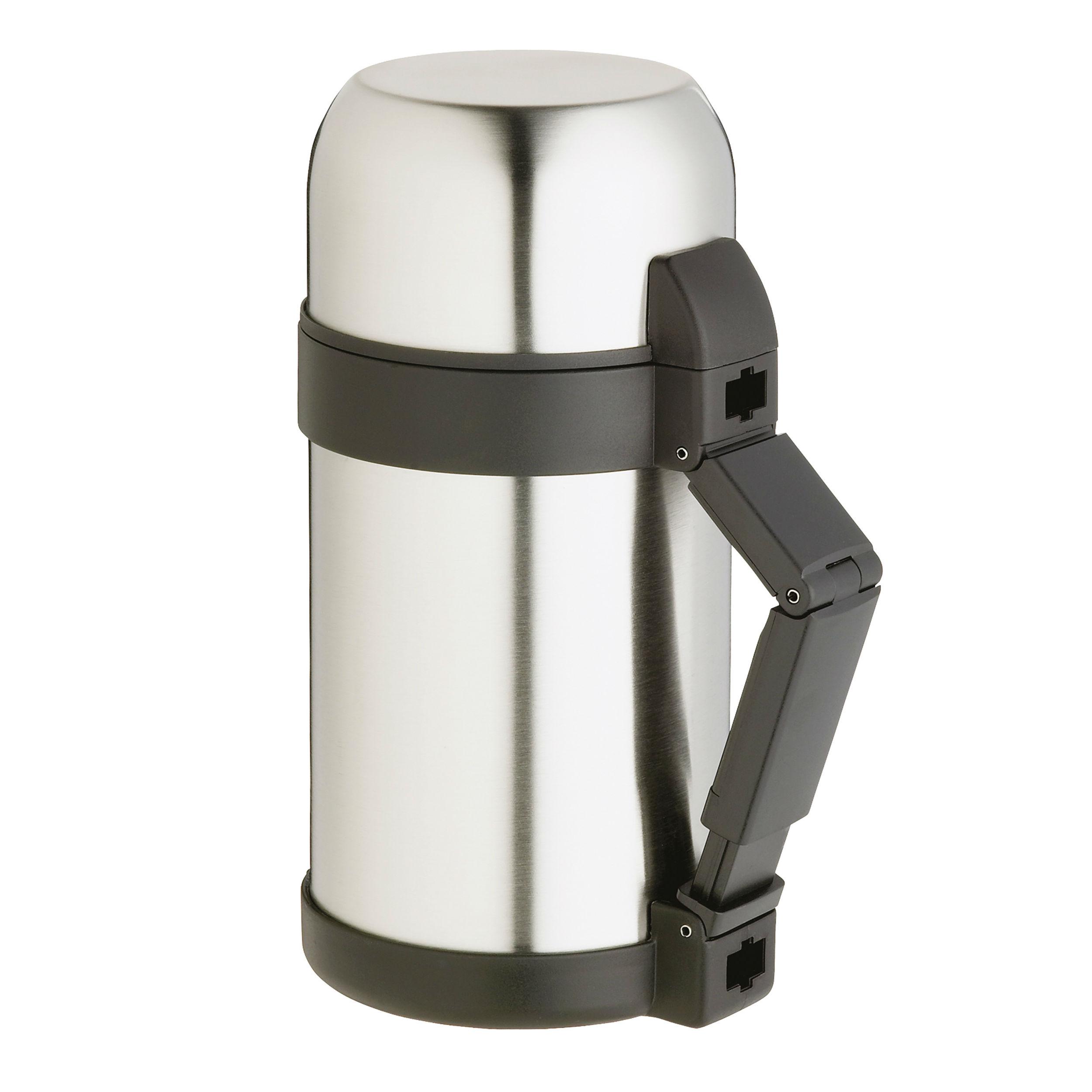 Kitchen Craft 1.2 Litre Master Class Vacuum Soup/Food Flask, Stainless