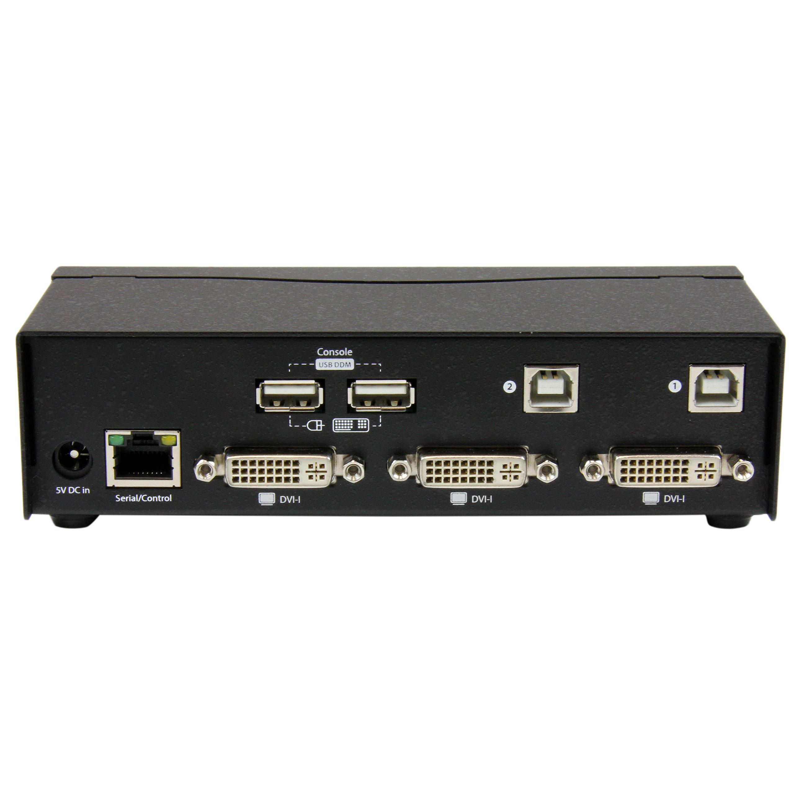 2 Port USB DVI KVM Switch with DDM Fast Amazon.co.uk Electronics