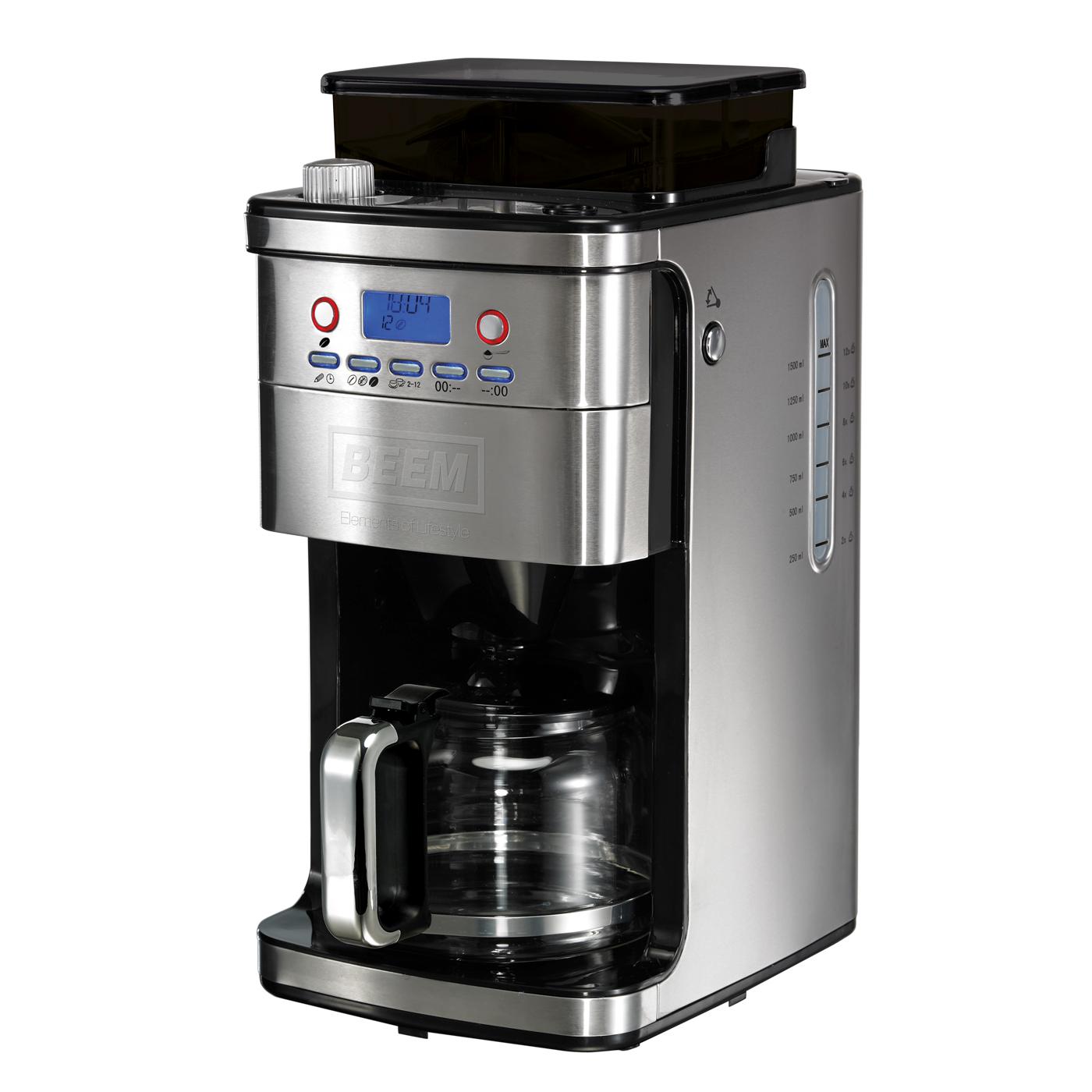 BEEM FreshAromaPerfect Superior Filter Coffee Machine with Grinder