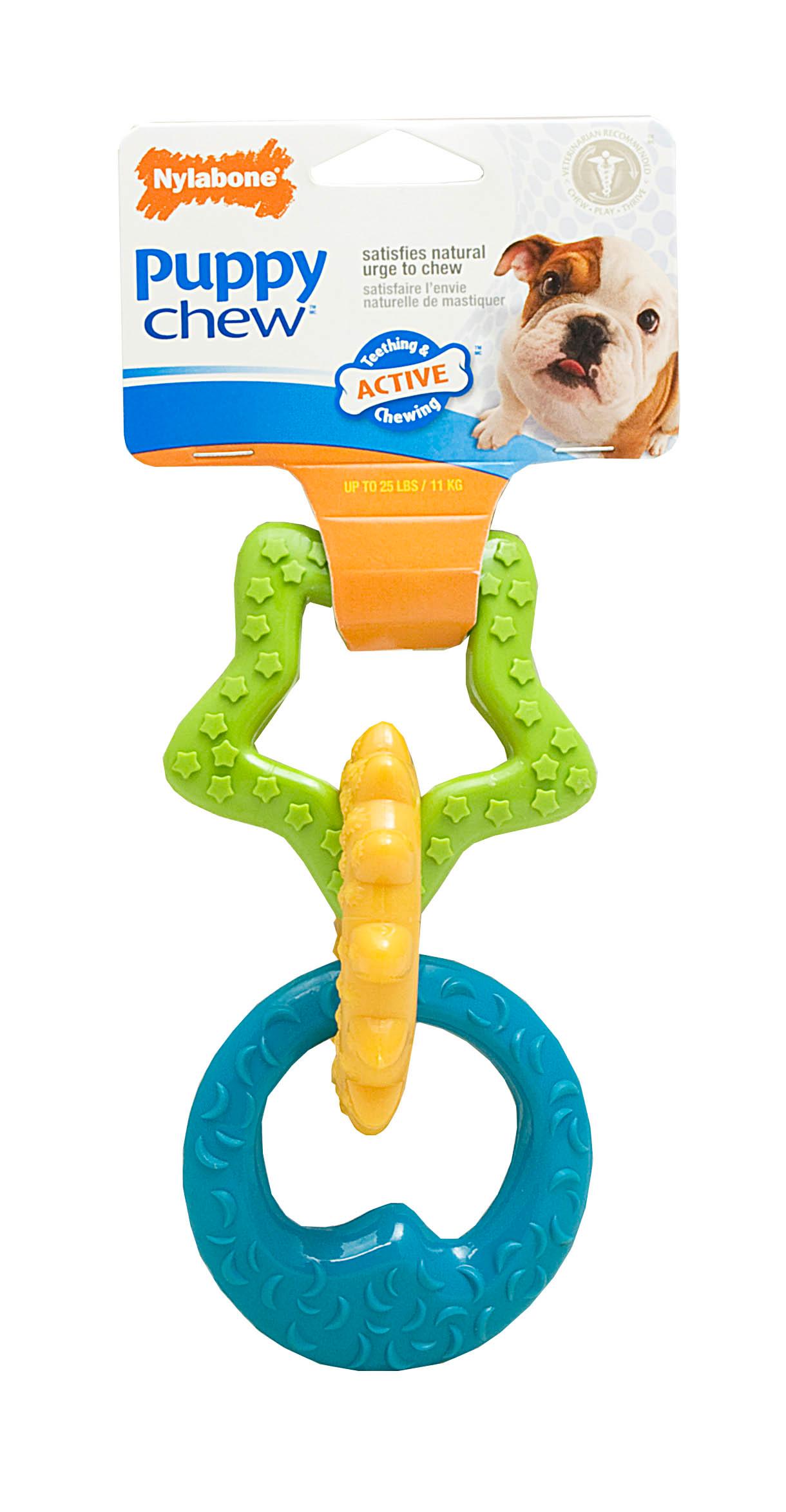 Nylabone Puppy Teething Rings Amazon.co.uk Pet Supplies