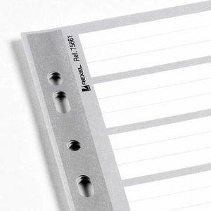 Diviseurs A4 Rexel Mylar - 5 Onglets Multicolores - Renforcés Plastique - Pour Classeurs à Anneaux