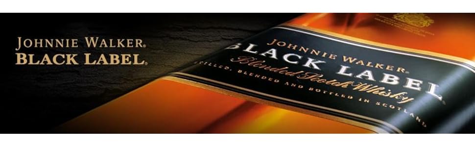Johnnie Walker Black Label Blended Scotch Whisky, 70cl
