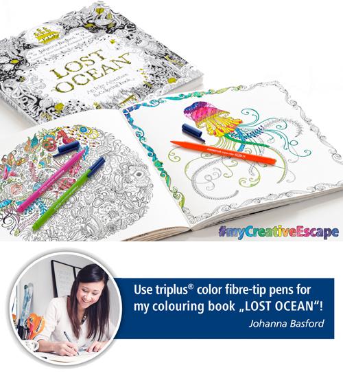 Staedtler Triplus Colour 323 SB20 Fibre-Tip Pen Desktop Box - Assorted