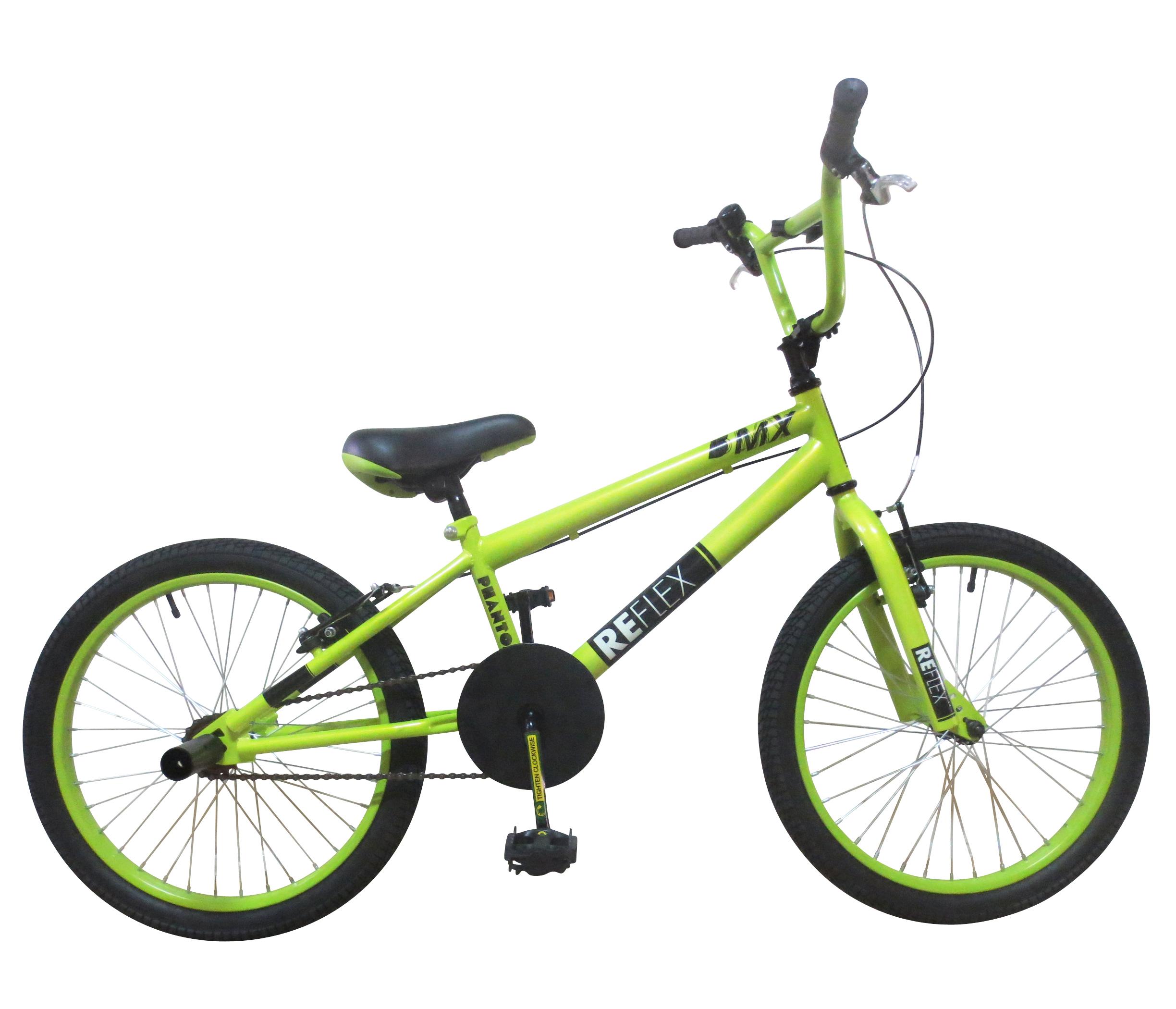 trax bmx green