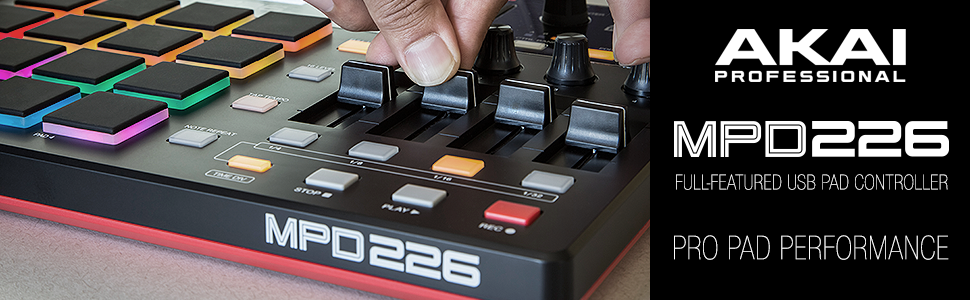 AKAI Professional MPD226 | 16-Pad USB: Amazon.co.uk: Electronics