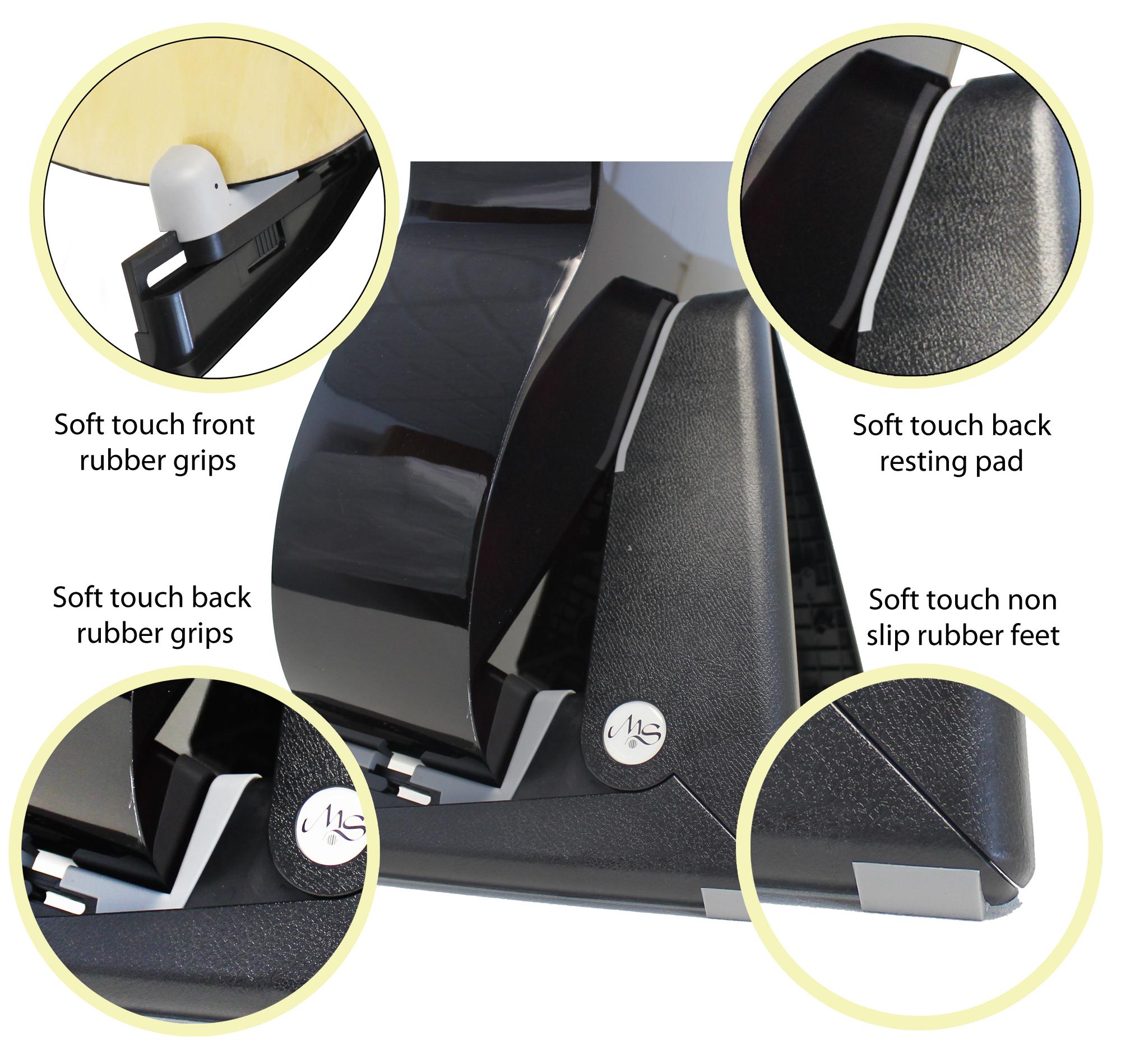 Martin Smith AGS02 Portable Folding Guitar Stand for Classical, Acoustic and Electric Guitars