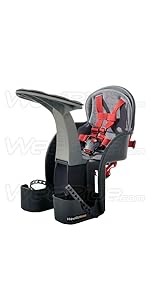 weeride deluxe child bike seat
