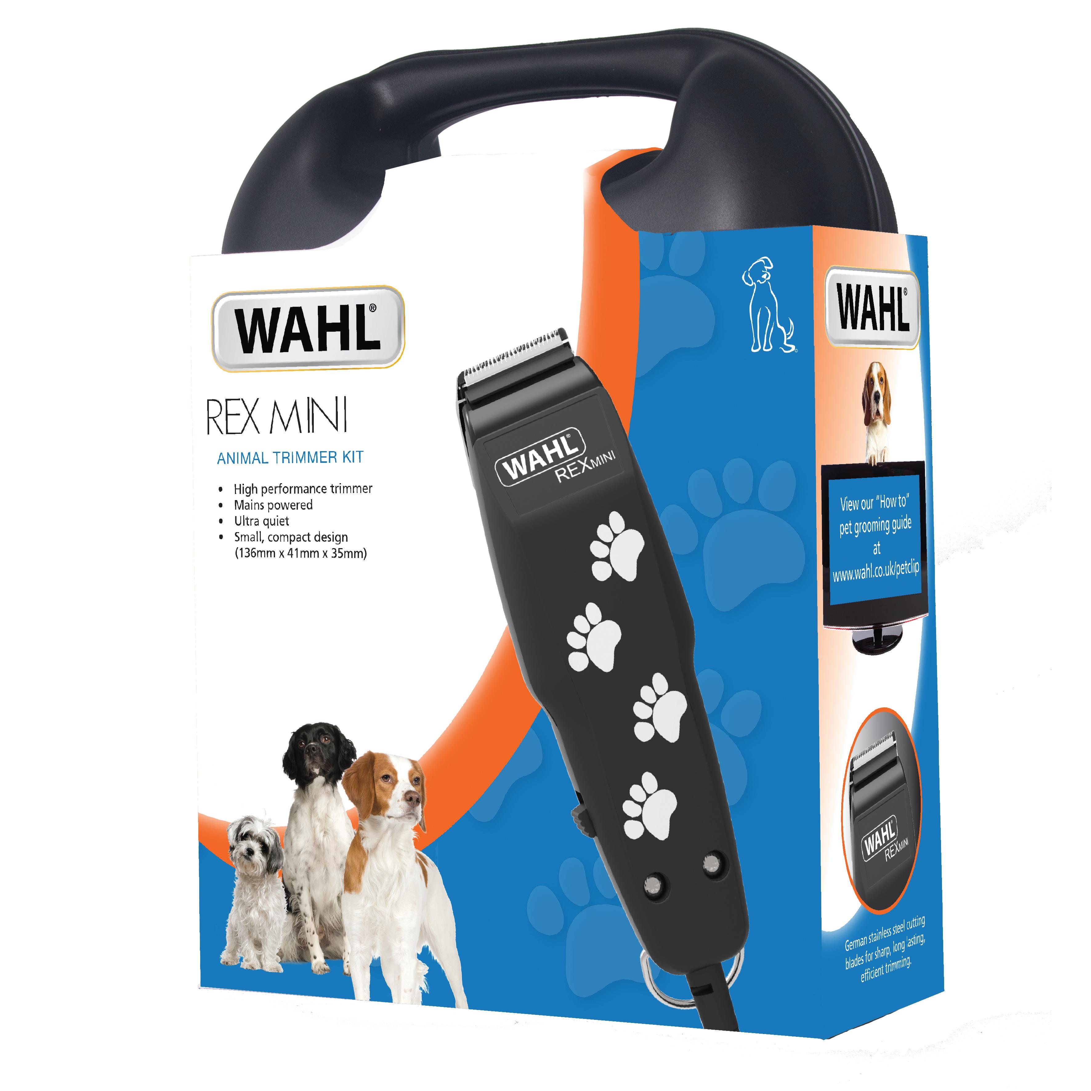 Wahl Rex Mini Pro Corded Pet Trimmer Amazon.co.uk Pet Supplies