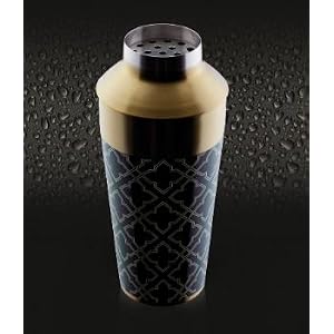 Shaker à Cocktail En Inox – 500 Ml – Prise En Main Facile – Avec Passoire Intégrée Et Livret De Recettes - 4