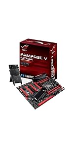 Asus RAMPAGE-V-EXTREME Intel Lga2011-V3 X99 M.2X4 SATAe Motherboard ...