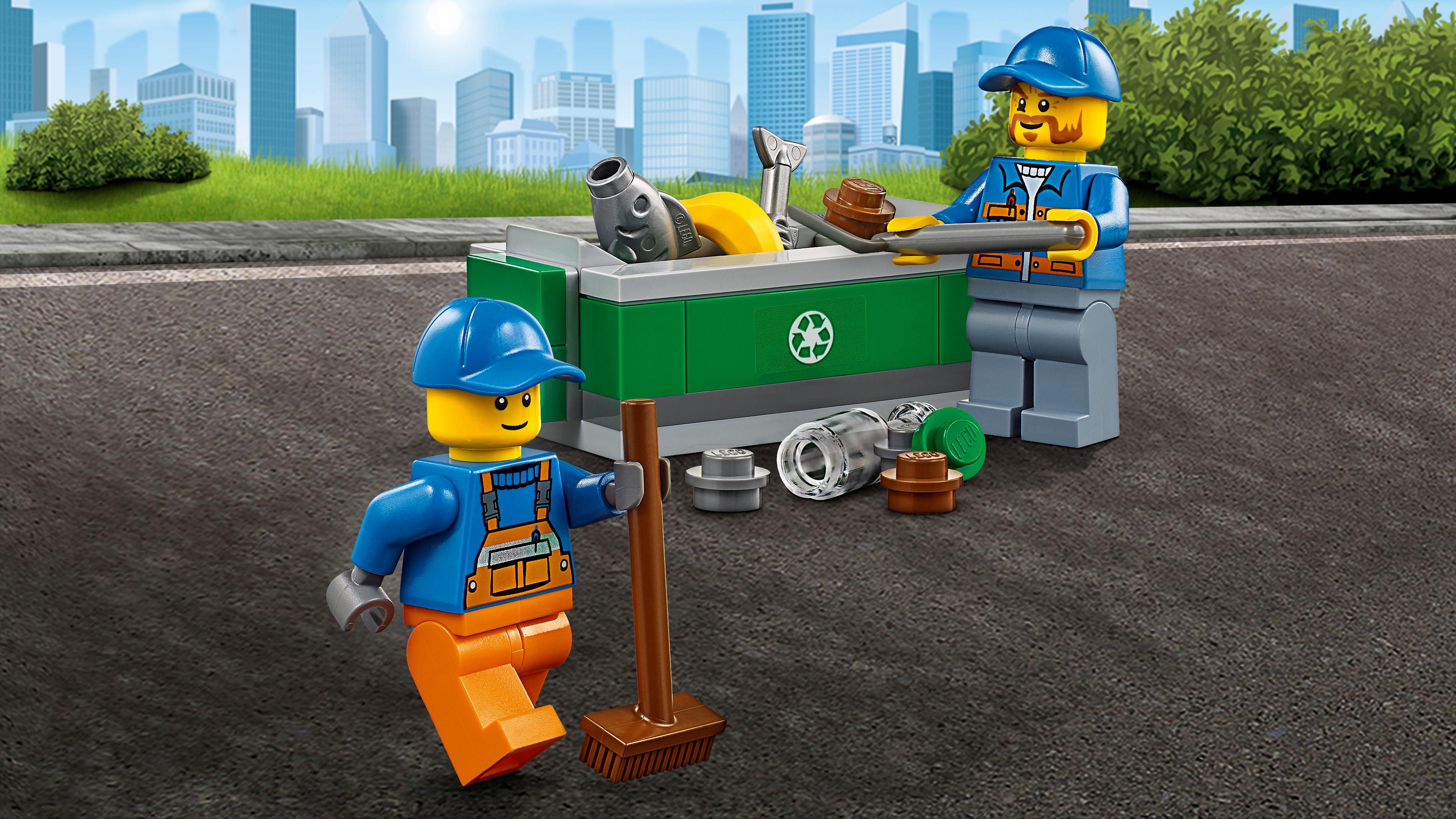 LEGO City Great Vehicles 60118 Garbage Truck Playset LEGO Amazon.co.uk Toys & Games