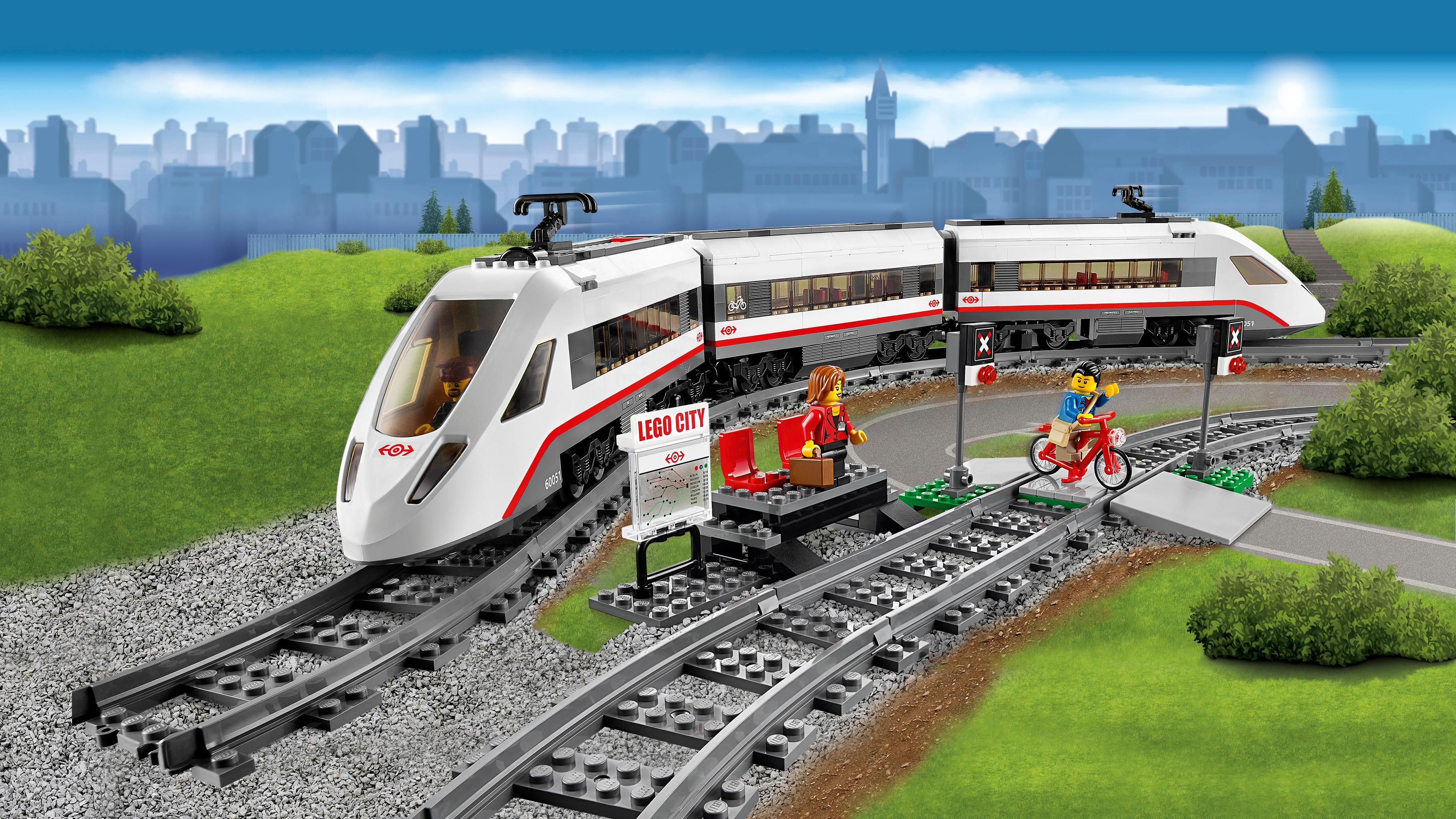 LEGO 60051 City High-Speed Passenger Train: Lego: Amazon.co.uk: Toys ...