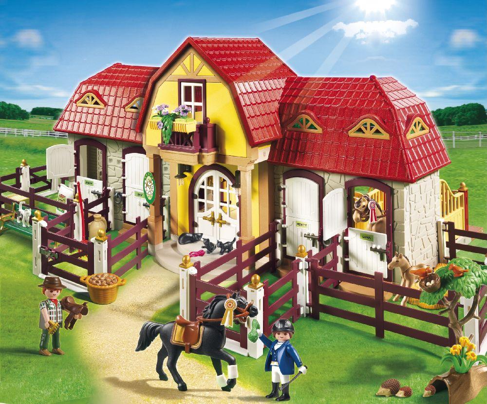 Playmobil 5221 Country Large Horse Farm with Paddock Amazon.co.uk