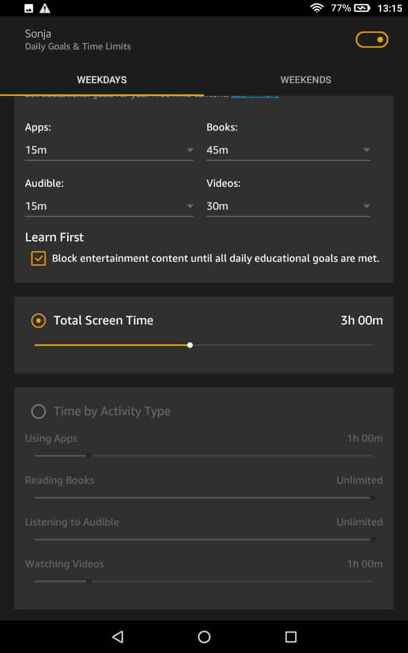 Fire 7 Kids Edition Tablet Made for kids