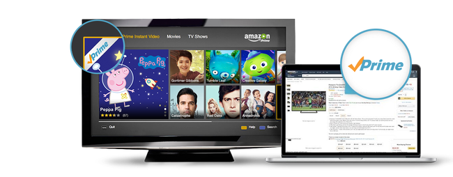 Look for the Prime logo