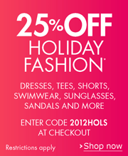 25% Off Holiday Fashion