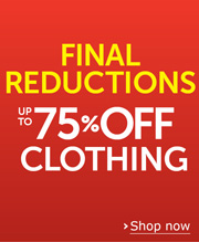 Up to 75% Off Clothing