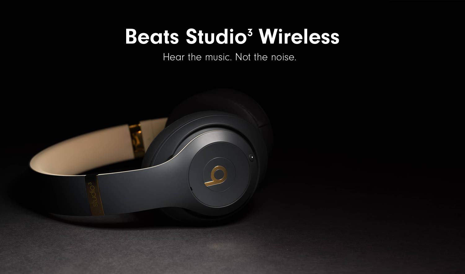 Beats Studio3 Wireless OverEar Headphones Shadow Grey Amazon.co.uk