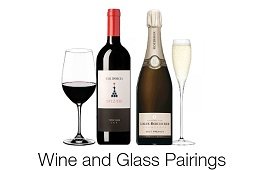 Wine and Glass Pairings