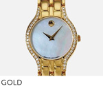 Gold luxury watches