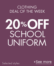 20% off School Uniform
