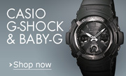 Shop for Casio G-Shock and Baby-G