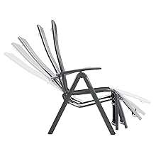 Amazon.de: Ultranatura Liegestuhl mit Fußteil der Serie Korfu