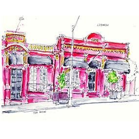 Sketching sample using Tombow ABT Dual Brush Pens