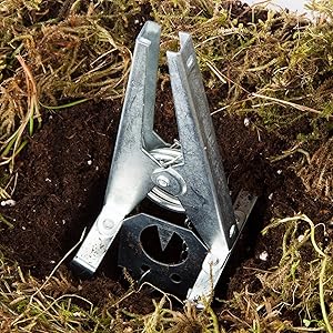 Ultranatura Wühlmaus-Zangenfalle Schnappi inkl. Spannblättchen, 3er-Set