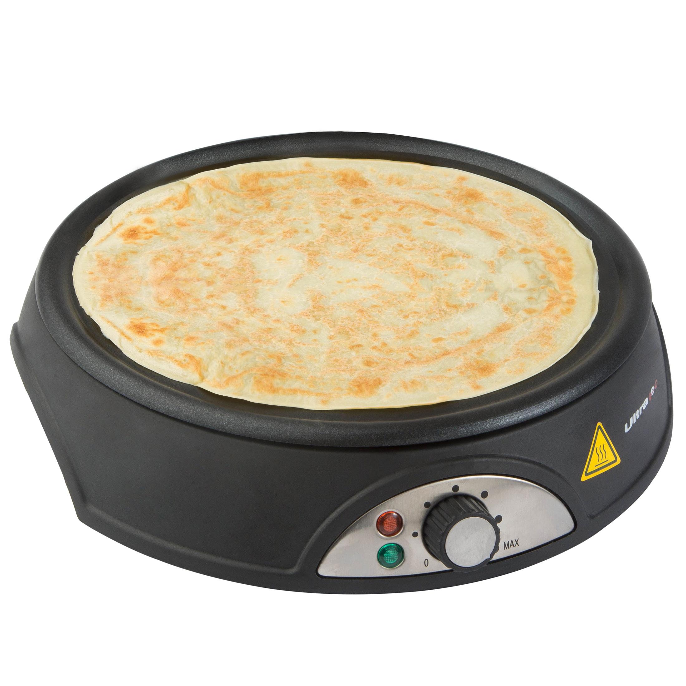 Amazon.de Ultratec CrêpesMaker, Maschine für Crêpes mit 28 cm Durchmesser, elektrische