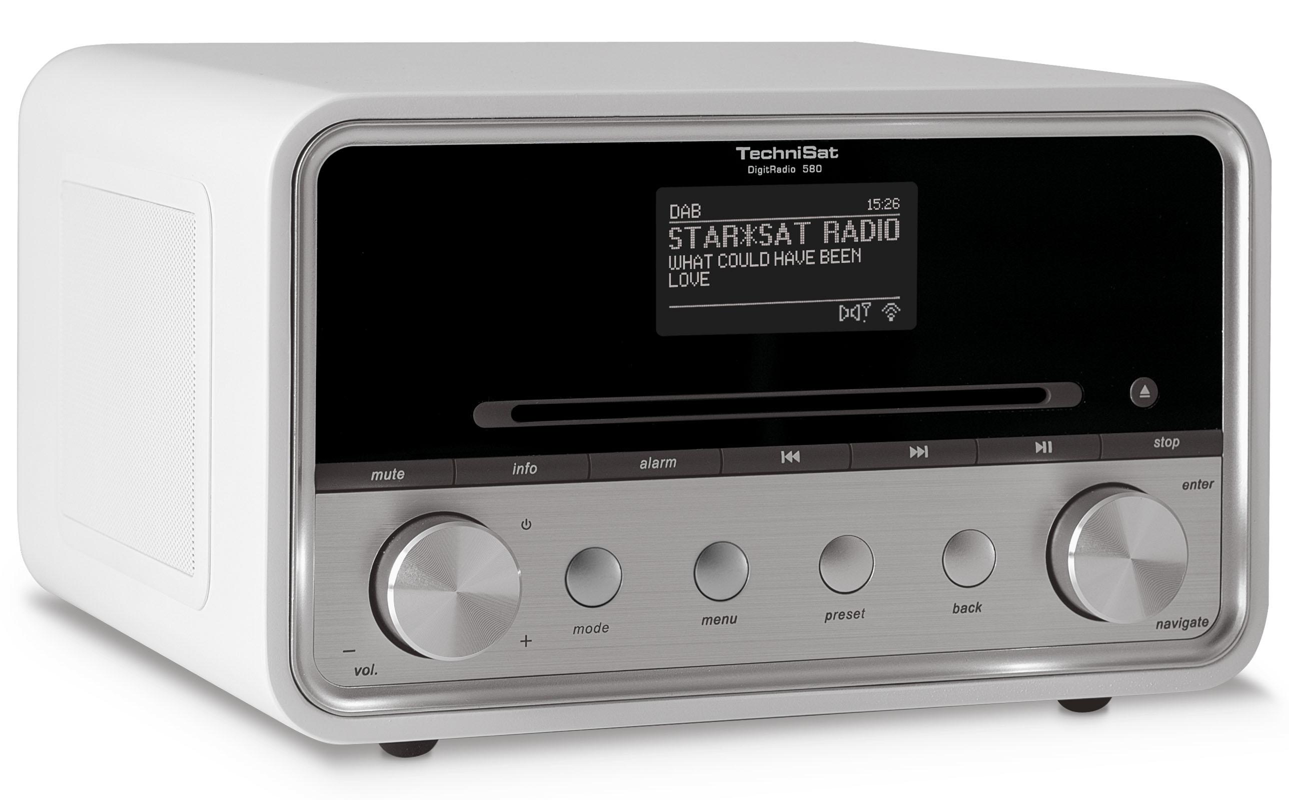TechniSat DigitRadio 580 Stereo Digitalradio mit CDPlayer (DAB+, UKW