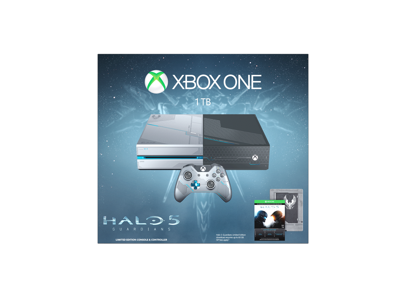 Xbox One 1TB Konsole Bundle inkl. Halo 5 Limited Edition Amazon.de