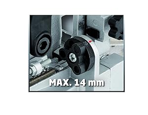 Frästiefe einer Lamellofräse