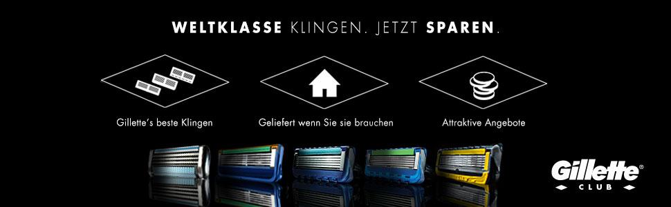 Gillette Fusion Rasierklingen