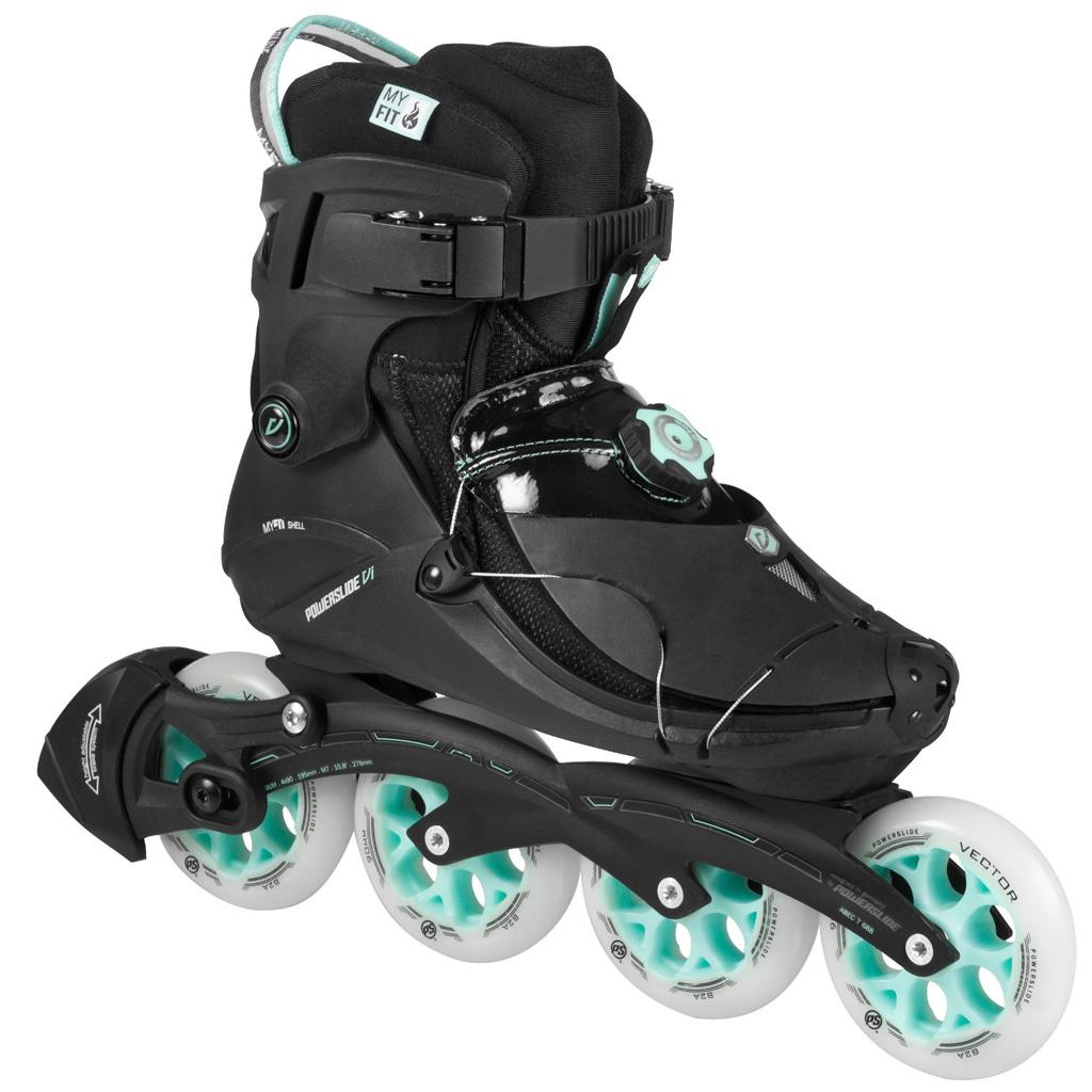 Powerslide Damen InlineSkate VI Flyte, Schwarz, 42 Amazon.de Sport
