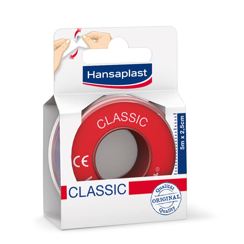 Hansaplast Fixierpflaster classic, 5 m x 2,5 cm Amazon.de Drogerie