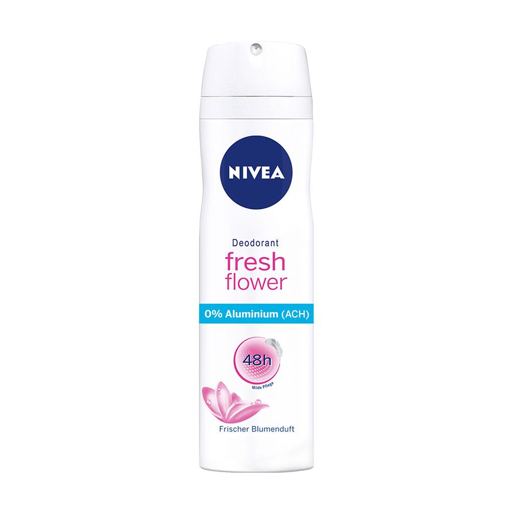 Nivea Deo Spray Fresh Flower, ohne Aluminium, 150 ml, 4er Pack (4 x 150 ml) Amazon.de Beauty