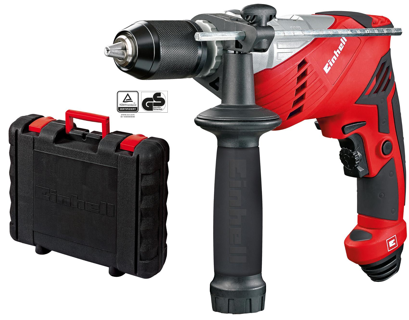 Taladro Percutor Einhell RT-ID 65/1 - 650W, 0-3000 Rpm, Portabrocas 13mm