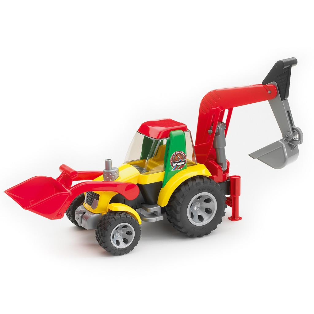 Bruder 20116 - Roadmax Traktor mit Frontlader und Kippanhänger: Amazon