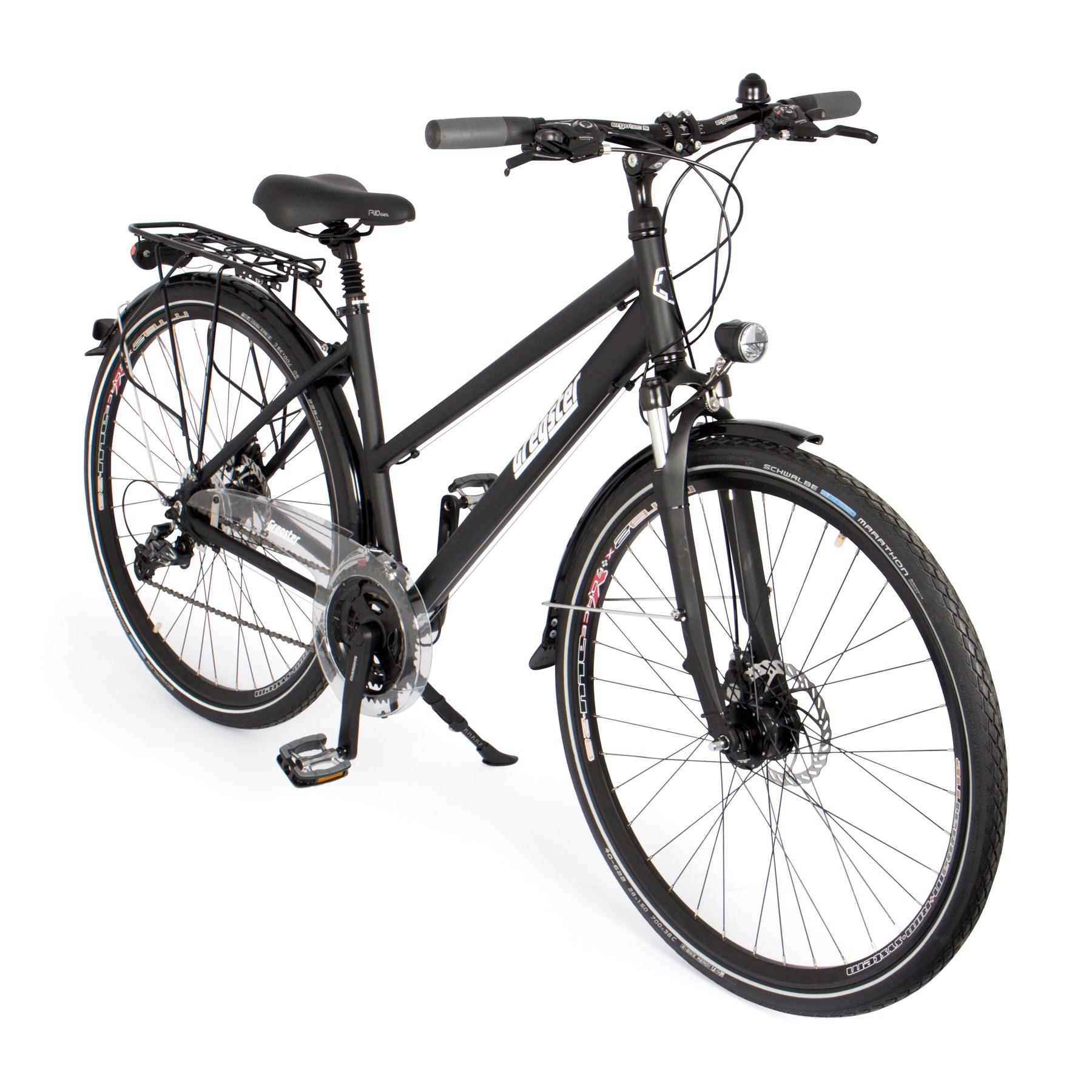 Elegantes Trekkingfahrrad Damen Leicht Fotos
