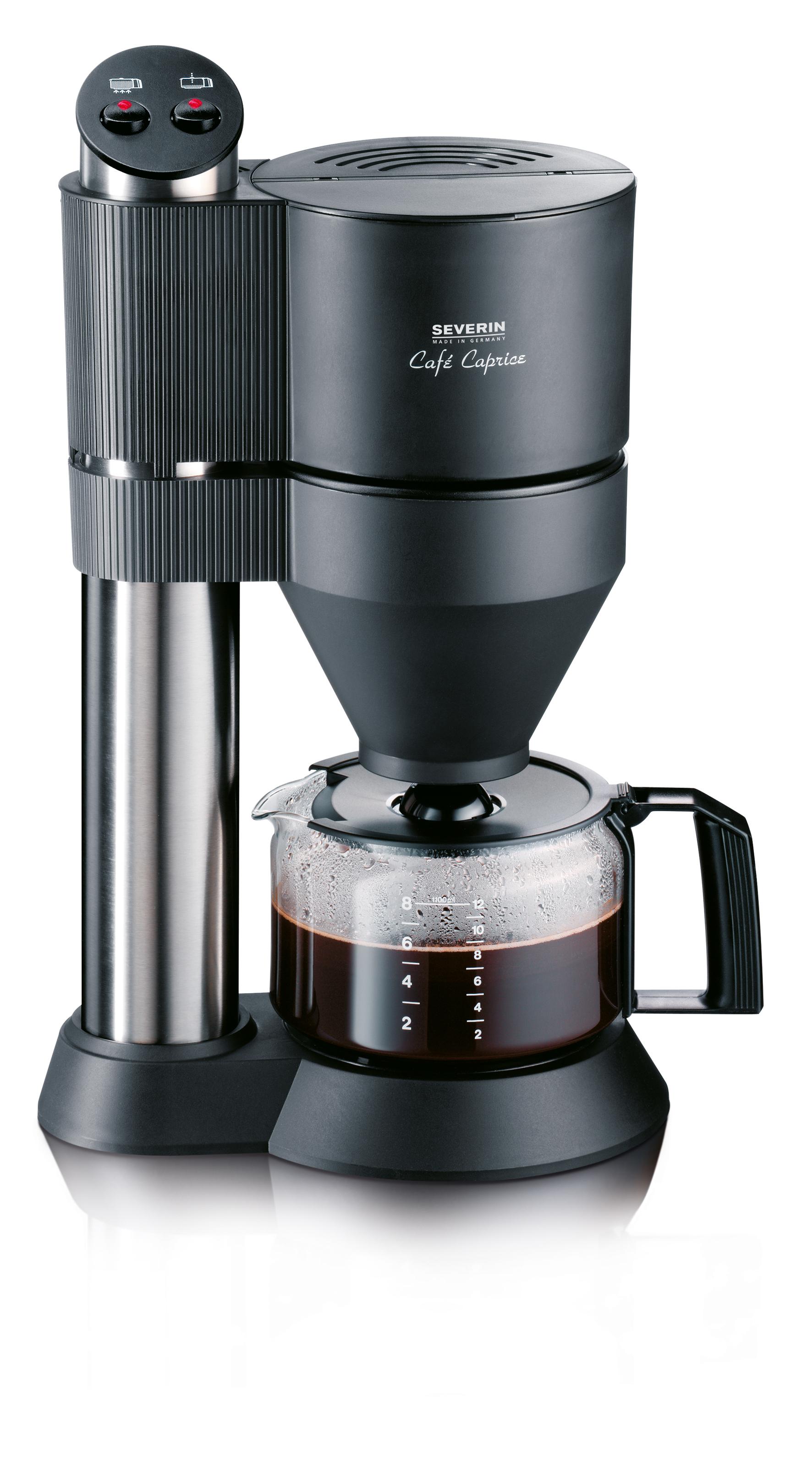 Amazon.de Severin KA 5700 Kaffeeautomat"Café Caprice", Edelstahl