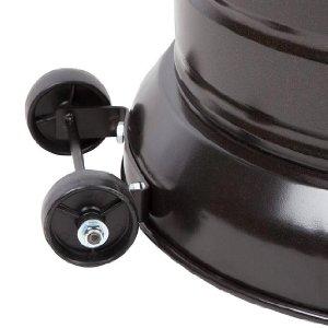 Amazon Basics Heizstrahler für Terrasse, Heizpilz, Havana Bronze