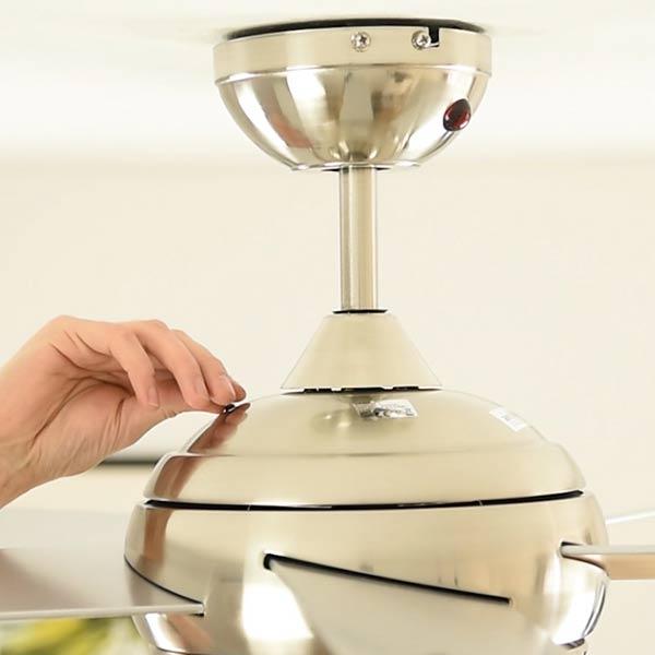 Deckenventilator mit Licht und Fernbedienung Fresco 112 cm, Gehäuse