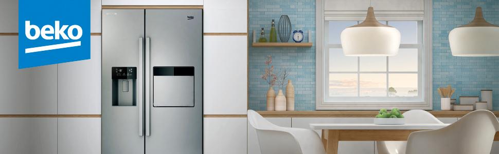 Imagini pentru Side by side Beko GN163221S