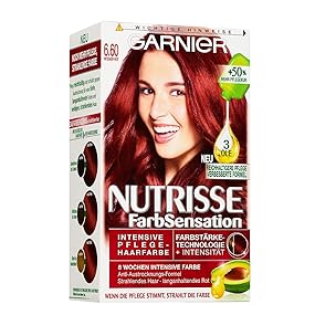 garnier nutrisse intensiv rot dunkle haare