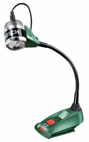 Bosch Akku Lampe PML LI Ohne Akku Stirnband Streuscheibe Universaladapter Verbindungskabel