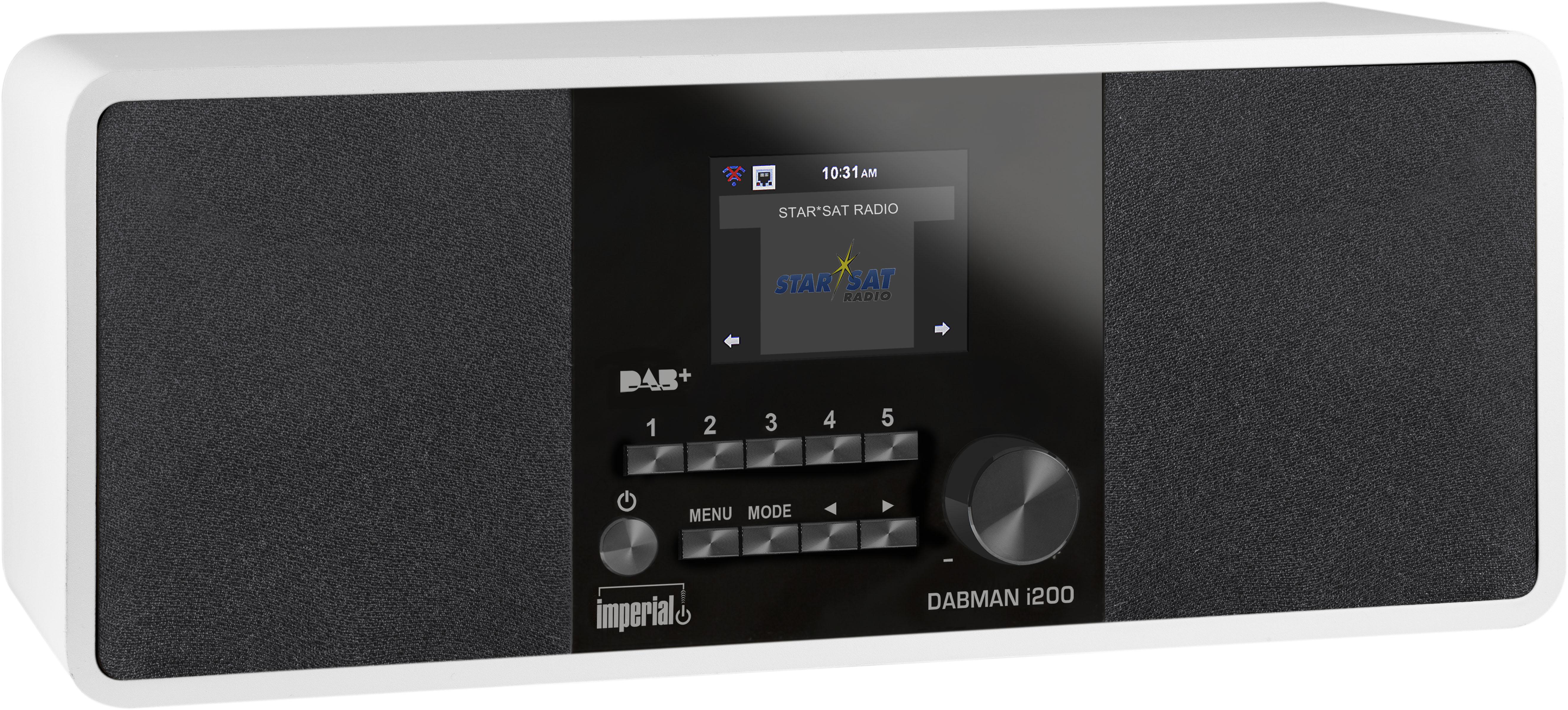 Imperial Dabman I200 Dab+ Digitalradio Internetradio Spotify Connect Wlan Stereo Imperial 22-232-00 Dabman i200 Internet/DAB+ Radio (Stereo Sound, UKW