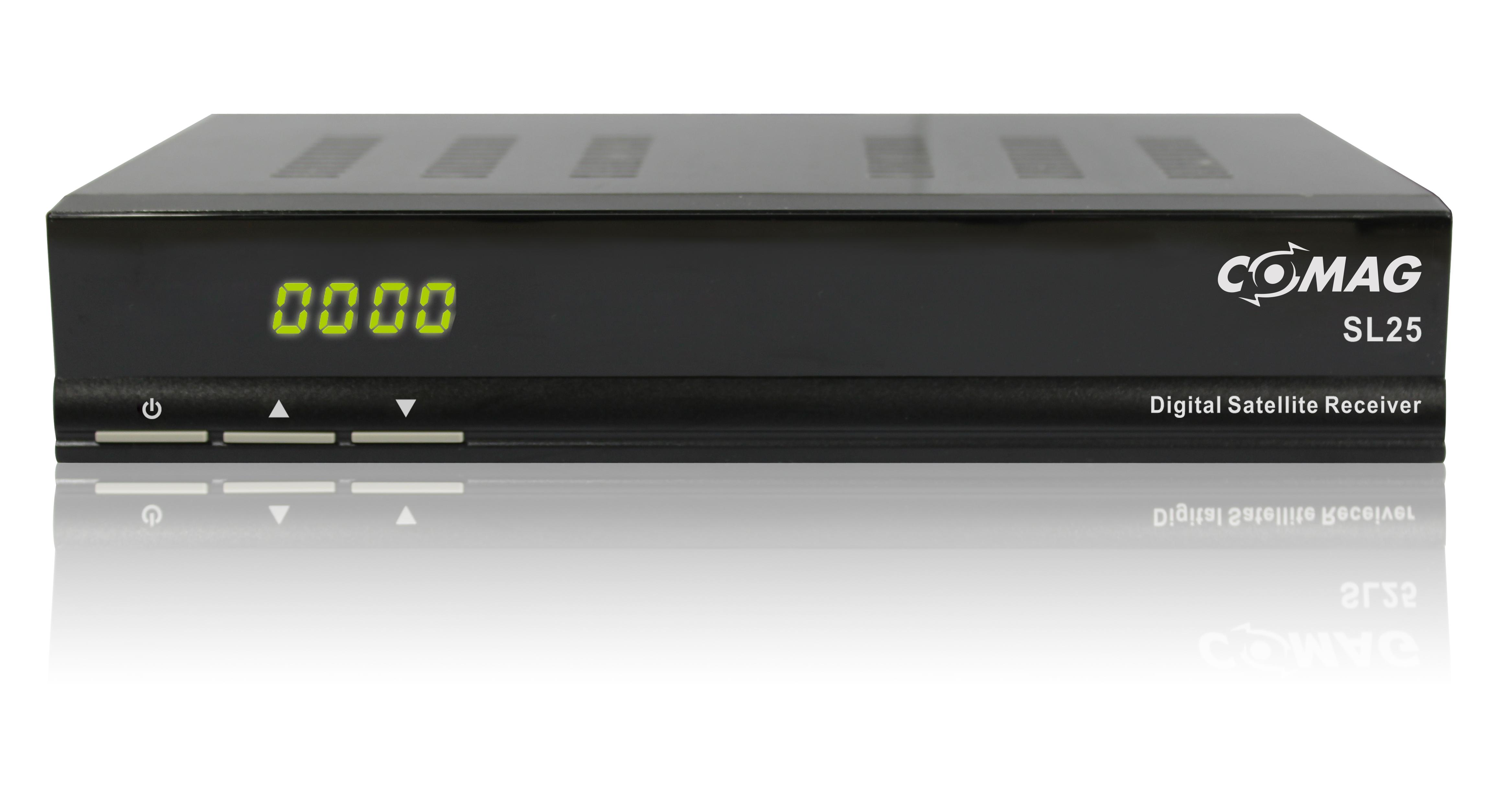 Comag SL 25 Digitaler SatellitenReceiver, schwarz Amazon.de Heimkino